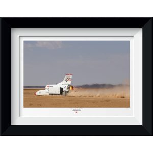 Bloodhound High Speed Testing Art Print - A2